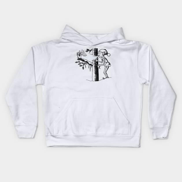 Jack Frost Kids Hoodie by konnijensen